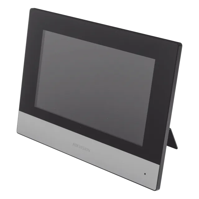 Monitor IP WiFi Touch Screen / Pantalla 7" / Resolución 1024 x 600 / Wi-Fi 2.4 GHz / Ethernet 10/100 Mbps / PoE Estándar / Audio Bidireccional / Integración 16 Cámaras IP 2 MP